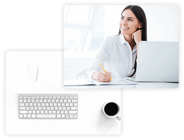 Visual designer wearing a hat